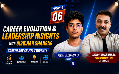 ANSH ASKS – Episode 6 | Guru Rao, CIO at Gartner | Career Advice for Students